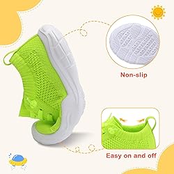 LeIsfIt Toddler Shoes Girls Boys Wide Sneakers Kids