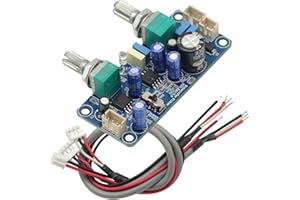 GODIYMODULES 1pc Low Pass Filter Subwoofer Single Power Supply DC 9-32V Pre-Amplifier Dual Channel Board with Bass Volume Con