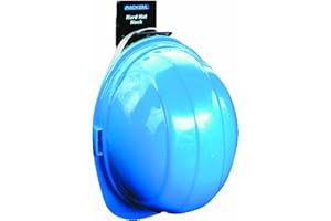 RACK'EM Horizon 5001 Sturdy Steel Mounts Anywhere Hard Hat Rack, 2-1/2" Width x 2-1/2" Height x 2" Depth