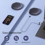 EMEET Luna Plus Conference Speaker 8 Mics Satellite Mic 360° Noise Reduction view 6