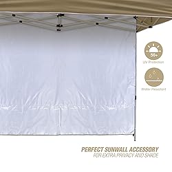 REDCAMP Instant Canopy Sidewall for 10x10ft Pop Up