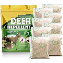 Amazon.com: RJNKUU Deer Repellent Outdoor, Deer Repellent for ...