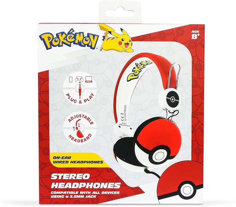 Taille Unique Pokeball Rot