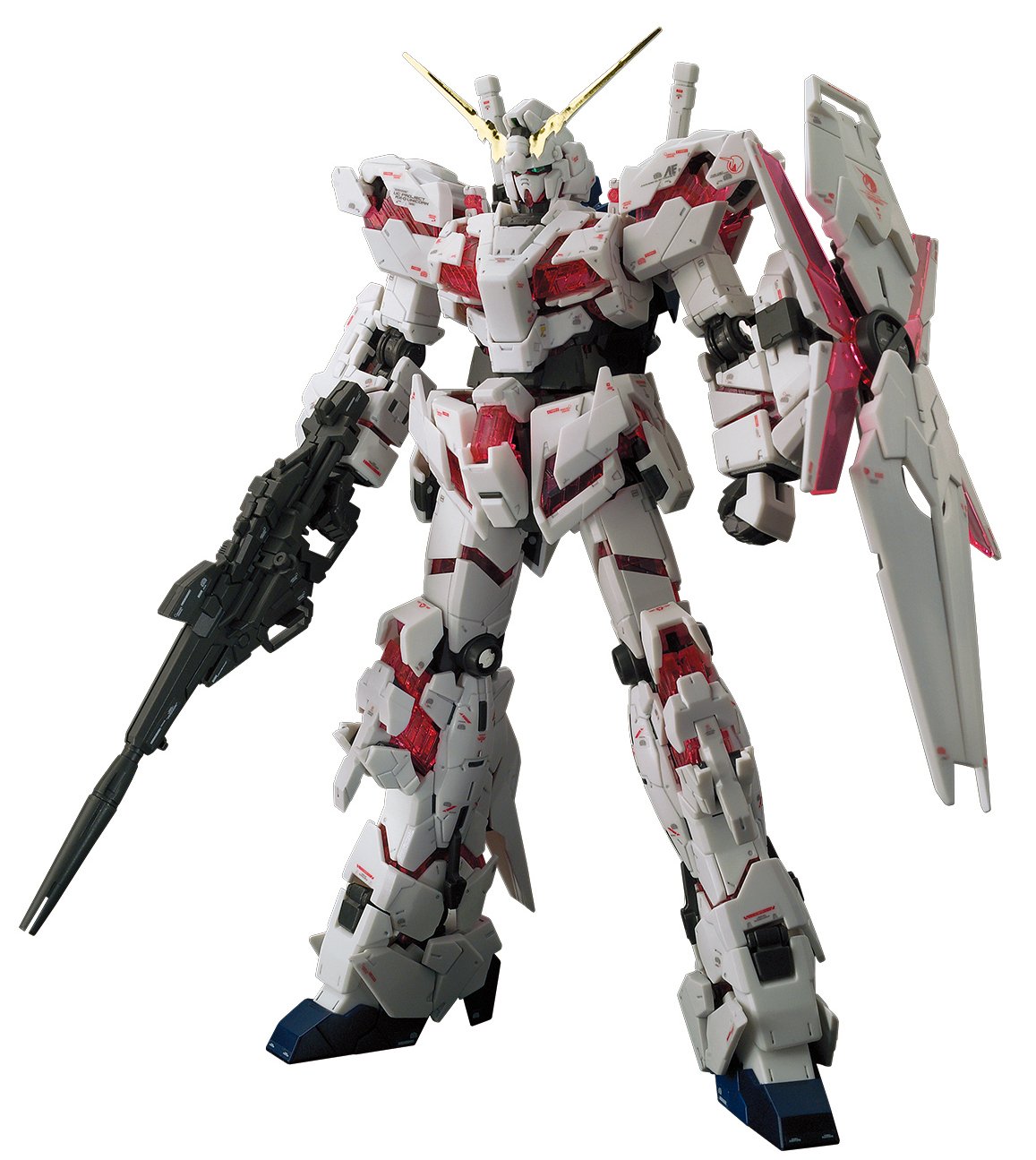 Bandai Hobby RG 1/144 Unicorn Gundam UC Model Kit Figure, MultiColored