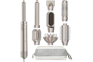 oryvia Hair Styler & 8 in 1 Hair Dryer Brush, 1200W Rotate Air Styler, 130,000 RPM High Speed Negative Ions Hot Air Brush, Ai