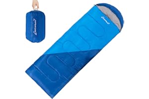 Clostnature Sleeping Bag for Adults and Kids - Lightweight Camping Sleeping Bag for Girls, Boys, Youths, Ultralight Backpacki