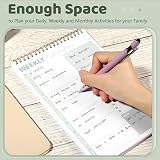 Thboxes Undated Weekly Planner Pad 52 Sheets 25x17cm 100GSM Thick Paper view 5