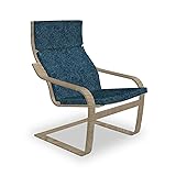 Ambesonne Dark Garden Armchair Pad and
