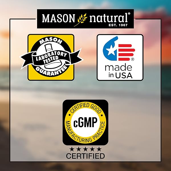 MASON NATURAL NO BURP FISH OIL 1000 MG OMEGA-3 300 MG, 100 SOFTGELS