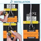 ZOPULE 24V 500mA Doorbell Thermostat Power Supply Adapter 8M Cable view 6