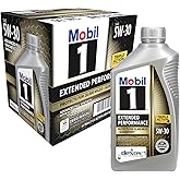 Mobil 1 Extended Performance Full Synthetic Motor Oil 5W-30, 6-pack of 1 quarts