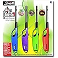 Scripto AIM 'N Flame Multi-Purpose Lighters, Pack of 4