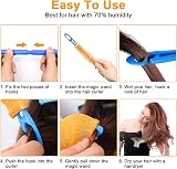 URAQT Hair Curlers Long Hair 24Pcs 50cm No Heat Spiral Wave Styling Kit Hooks view 5
