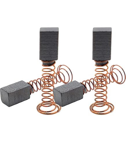 2 Paires Balais Charbon Moteur 2615298790 - Compatible Outils Rotatifs Dremel 100-595, 6000
