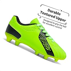 DREAM PAIRS Boys Girls Soccer Cleats Youth Firm