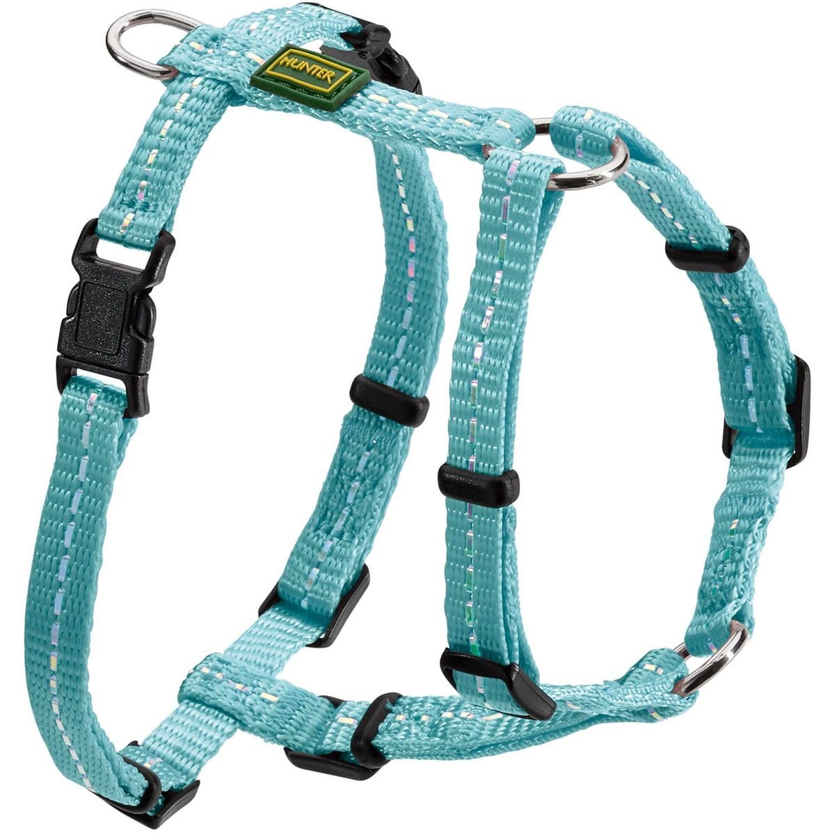 HUNTER Harness Tripoli, XS Nylon light-blue, reflecting