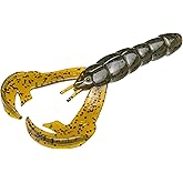 Strike King Rage Craw Fishing Lure, Soft Plastic Craw