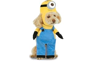 Despicable Me: Minion Stuart Pet Costume for For Dogs or Cats by Rubies, Medium
