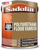 Sadolin Polyurethane Floor Varnish 5 L Satin - One Pack