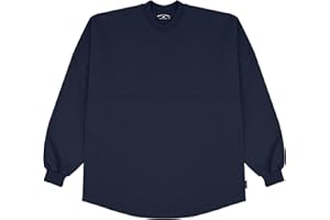 Spirit Jersey Core Essential Jersey, Oversized, Unisex, Long Sleeve Pullover Shirt, Heavy Pre-shrunk 100% Cotton