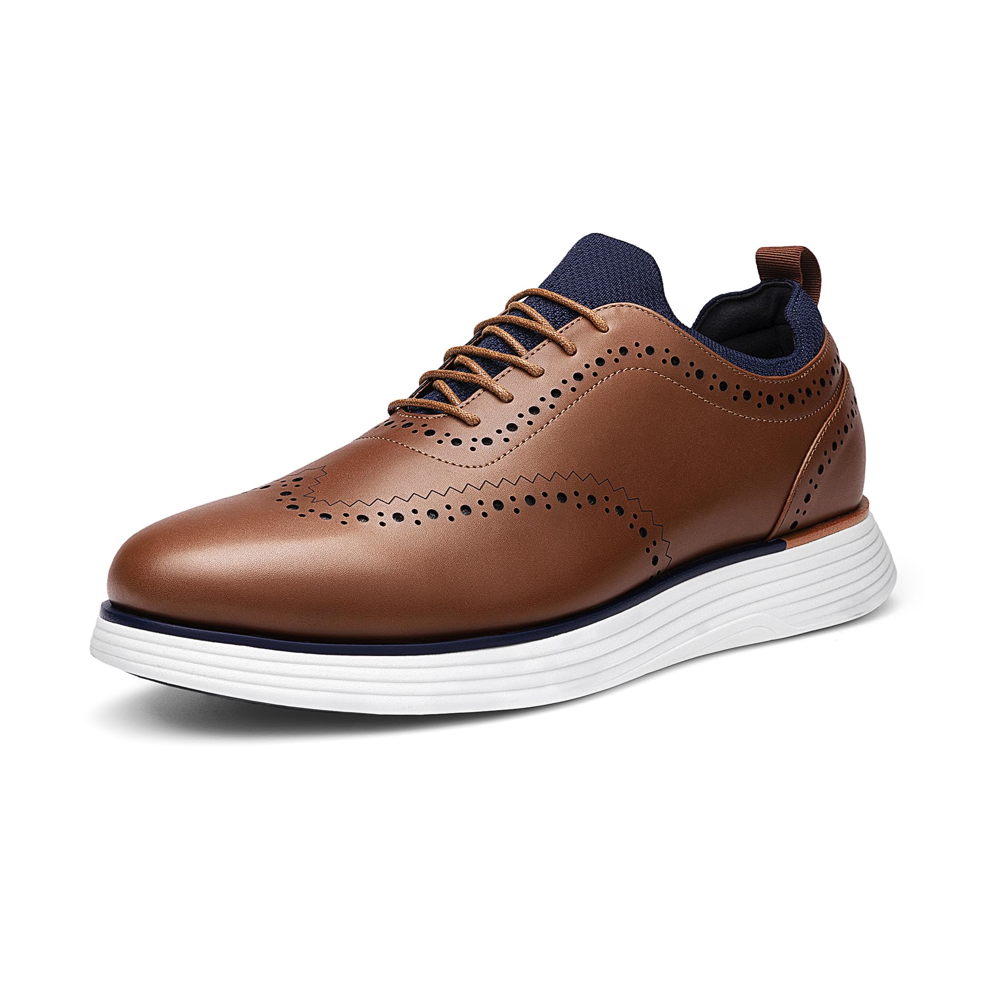 Buy Bruno Marc Mens Florence-1 Leather Lined Dress Oxfords Shoes in Cheap Price