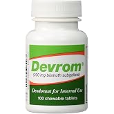 Devrom Tablets Bottle of 100 Tablets,new and old package alternate