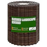 SnugNiture Corrugated Metal Garden Edging,8" x