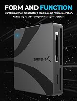 SABRENT CR-C4PM Memory Card Reader CFexpress Type B UHS-II SD Micro SD view 6