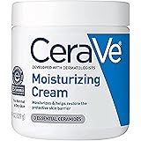 CeraVe Moisturizing Cream | Body and Face Moisturizer for Dry Skin | Body Cream with Hyaluronic Acid and Ceramides | Hydratin