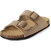 The Children's Place boys Boys Casual Slip on Double Buckle Slide Sandals