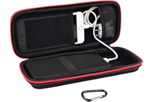 Hard Travel Case Fit for RAVPower 26800/20100/20000mAh, Anker Power Core 26800mAh/PowerCore +26800mAh, Dulla M50000 Power Bank 12000mAh, ROMOSS 30000mAh, Lab599 Tx500 Radio by SKYNEW (Large Black)