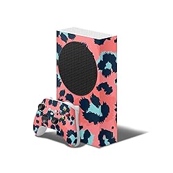 Design SkinZ Leopard Coral and Teal V23 - Design