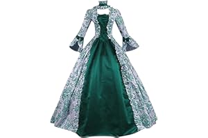 Rkwins Victorian Dresses for Women Vintage Elegant Dress Renaissance Medieval Dress Princess Ball Gown Dress Plus Size Dress