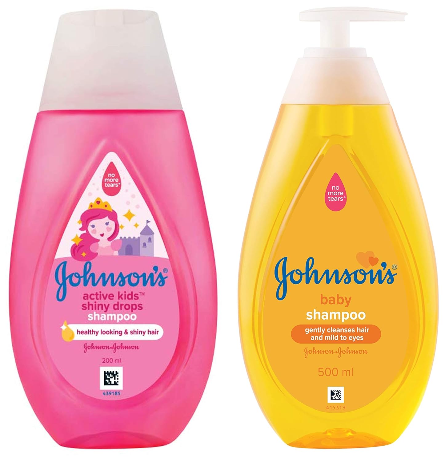 johnson's baby shiny drops shampoo 500ml