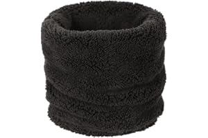 Mountain Warehouse Kids Sherpa Fleece Neck Gaiter Jet Black