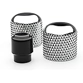 Knob Kit, Telecaster Chrome Dome Knobs w/Modern Round Switch Tip