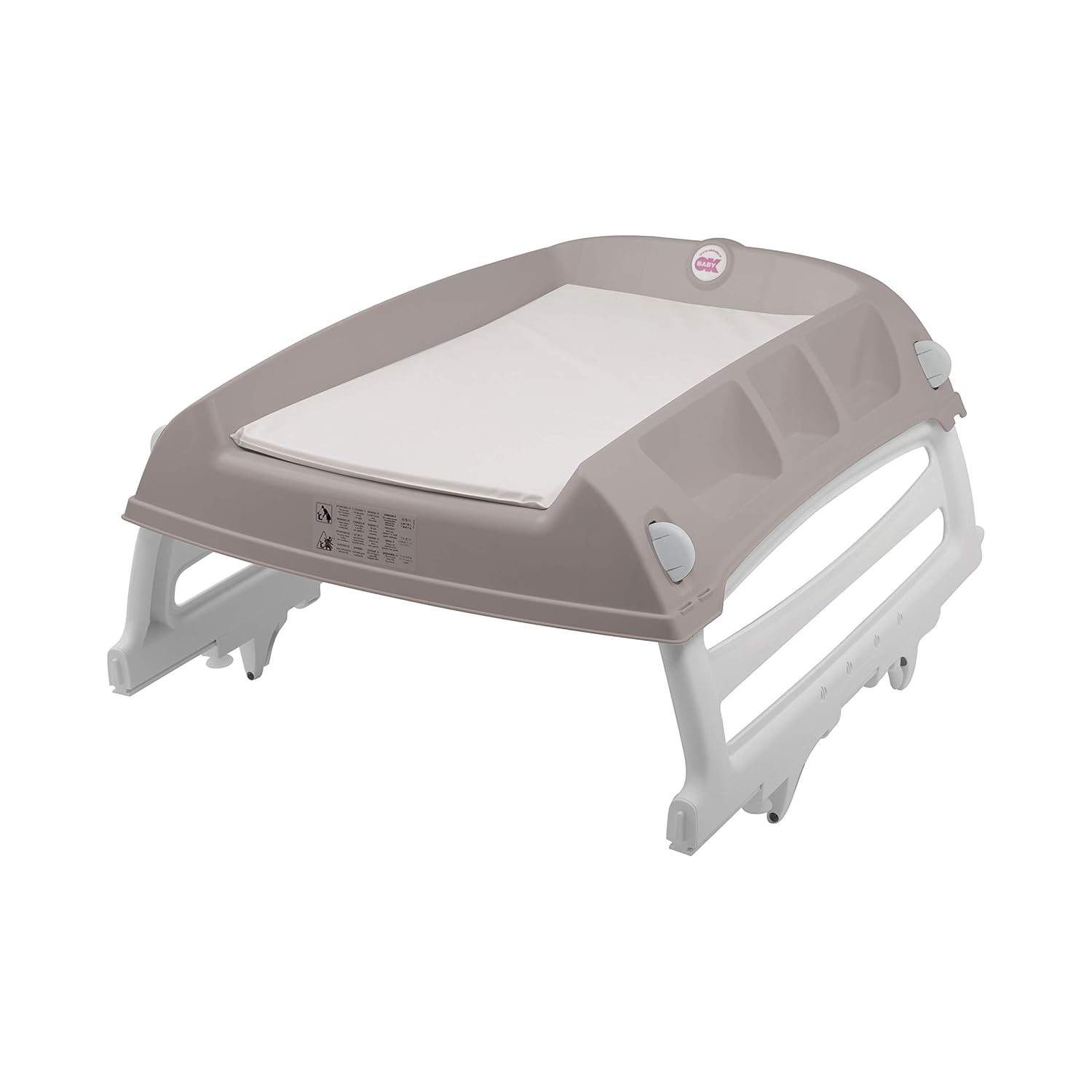 OkBaby Flat,Wickelkommode,Wickelaufsatz für Badewanne,Tisch oder Kinderbett
