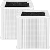211+ Replacement Filter, Fits Blueair Blue Pure 211+ Air Purifier,Foldable Particle and Activated Carbon Replacement Filter,2
