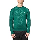 adidas Golf Men'sUltimate365 Tour Sweatshirt, Collegiate Green, Small