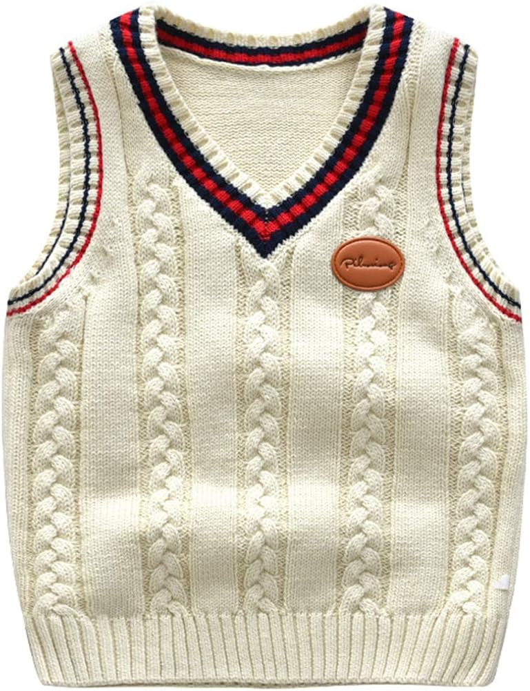 baby boy sleeveless jumper