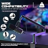 FIFINE Microphone Arm Stand BM88 with Desk Clamp, Cable Management view 4