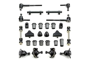 A-RESTO-PARTS Andersen Restorations Front End Suspension Rebuild Kit Compatible with Chevrolet Full Size OEM Spec Replacements (YEARS: 1955-1957 w/Idler Arm Bushings)