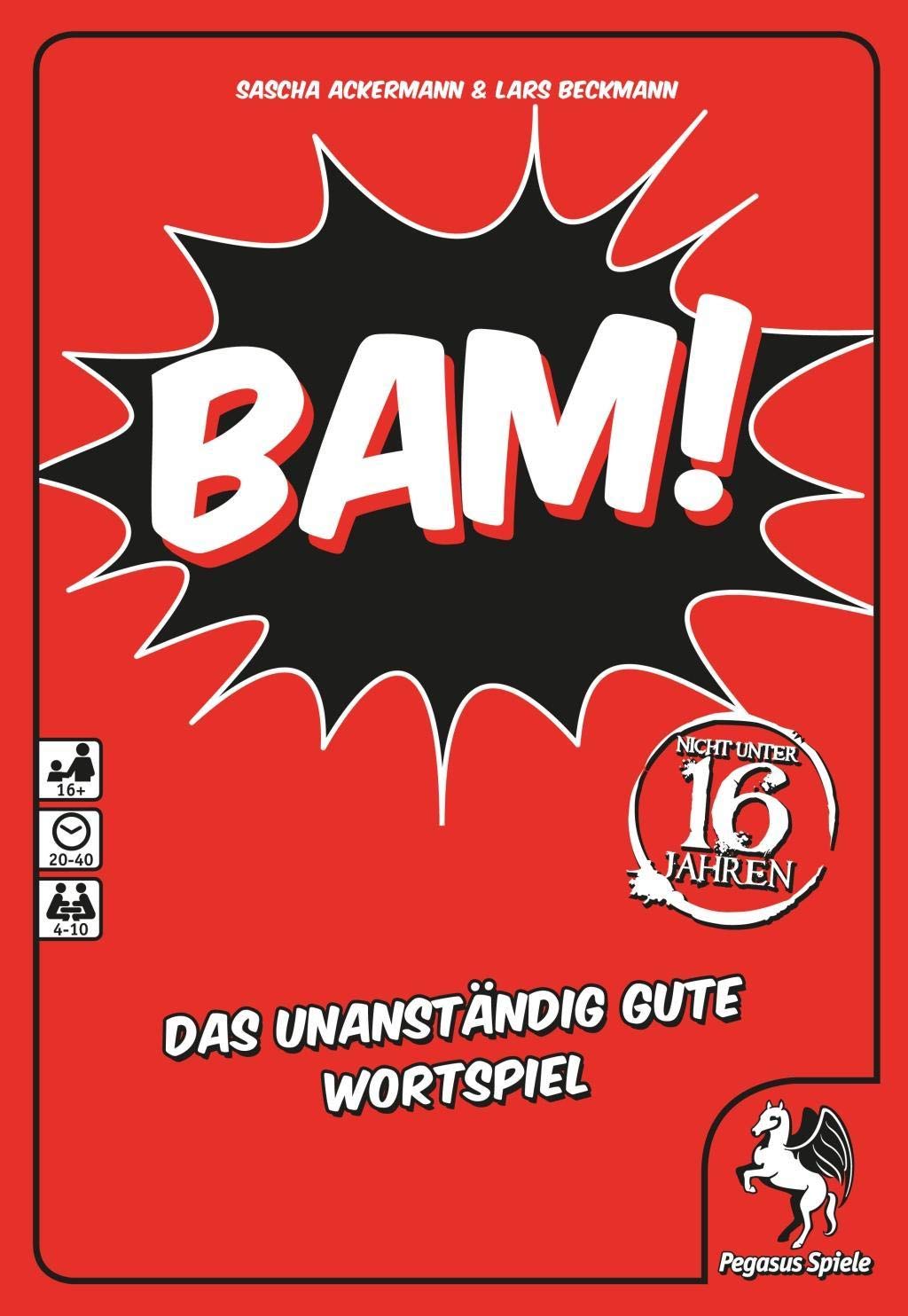 Pegasus Games 18300G - Bam, The indecently good word game