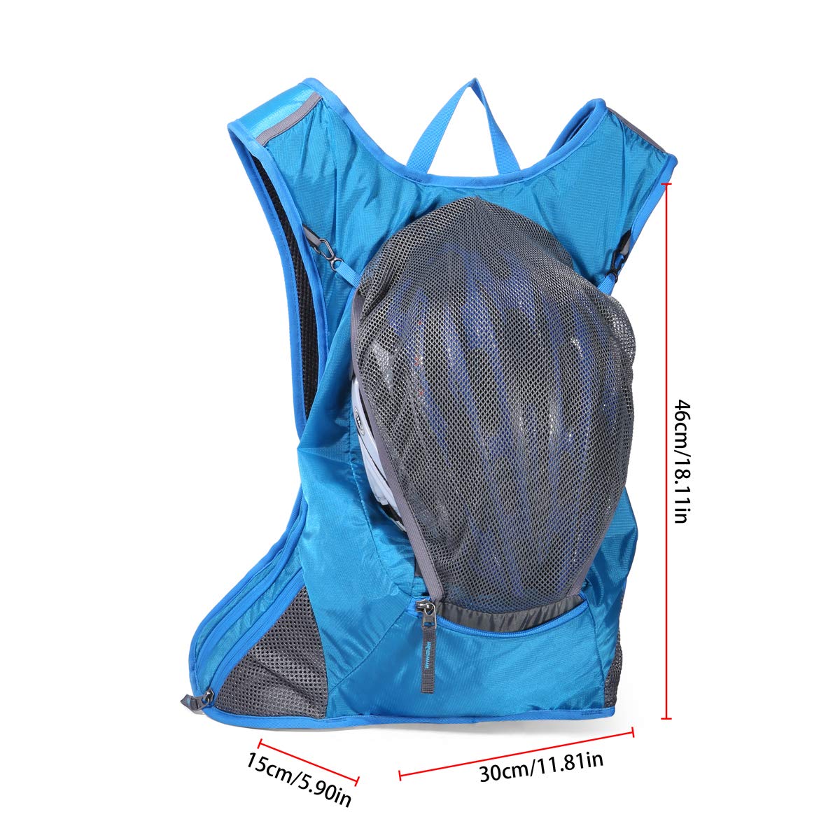 DAVIDNILE Hydration Backpack - Prefect Outdoor Gear for Skiing, Running, Hiking, Cycling, Camping, Climbing