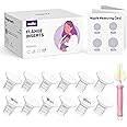 Nuliie 12PCS Flange Inserts 16/18/20mm for 24mm Flange/Shield of Most Pumps, BPA Free Inserts, Compatible with Momcozy/Elvie/Spectra/Bellababy/TSRETE/Nuliie Breast Pump