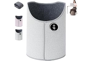 Under Desk Leg Warmer for Office, Folding Office Leg Warmer Under Desk with Soft Blanket, 360° Fully Enclosed Heating, 5-Spee