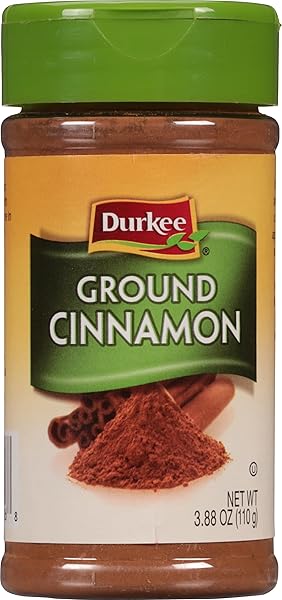 DURKEE GROUND CINNAMON, 3.88 OUNCE
