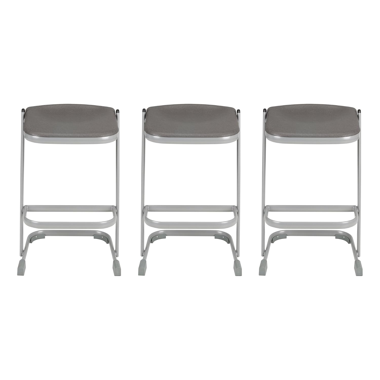 Learniture Shapes Series Lab Stool Multipurpose Stool for Home, Office, Classrooms 24” Seat Height (3 Pack): Industrial & Scientific
