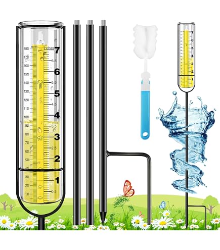 41.75" Iron Peacock Garden Stake Thermometer | Christmas Central