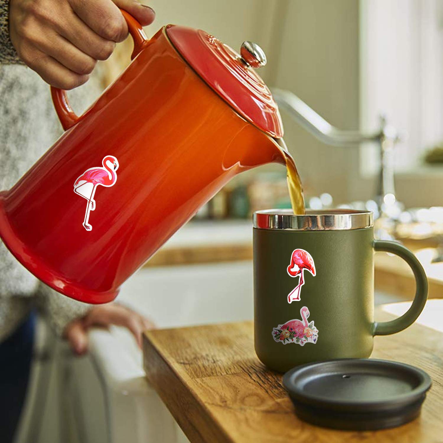 Mizzuco 20 Pieces Vinyl Stickers Waterproof Graffiti Stickers for Teens Girls Laptop Bumper Helmet Ipad Car Luggage Water Bottle (HL129)